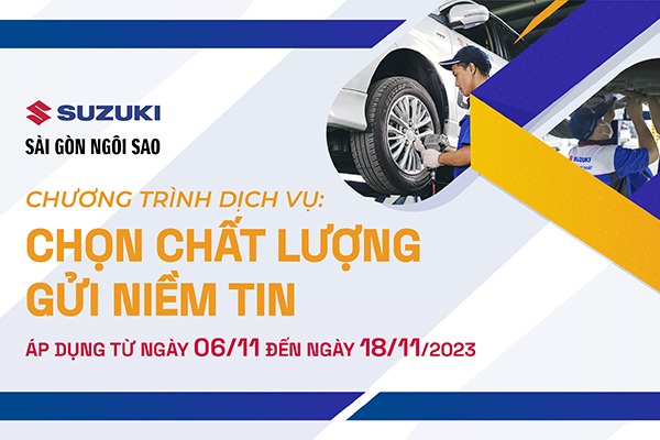 THÁNG 11-2023 CHƯƠNG TRÌNH TRI ÂN KHÁCH HÀNG - CHỌN CHẤT LƯỢNG GỬI NIỀM TIN