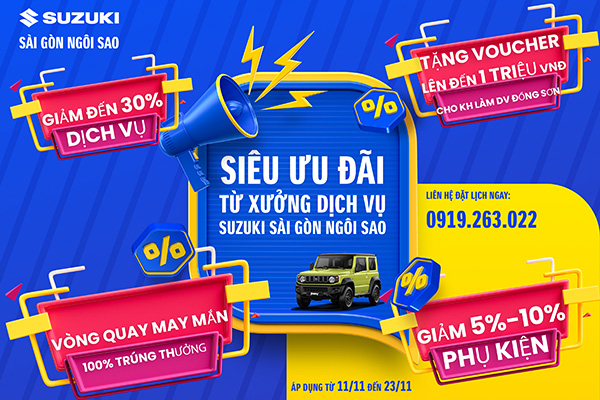 THÁNG 11-2024 : BẢO DƯỠNG LIÊN TAY - NHẬN NGAY QUÀ TẶNG